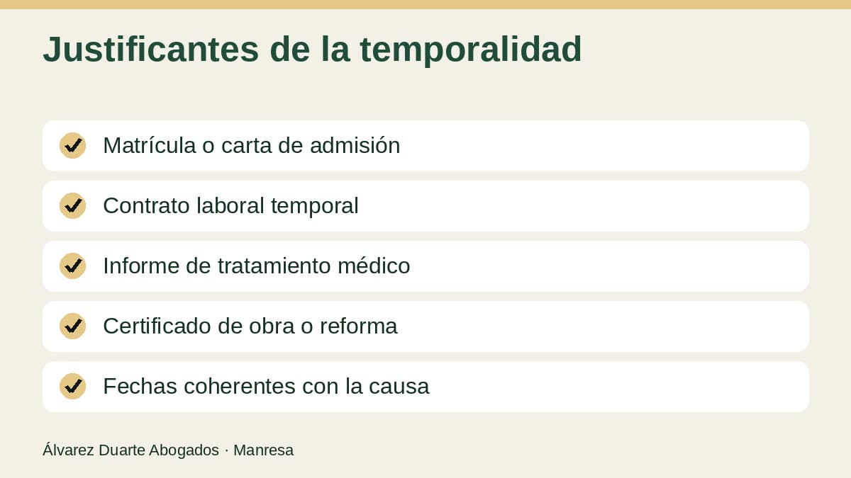Cómo justificar la temporalidad en un alquiler de temporada